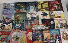 27 Halloween Christmas Chanukah valentines Holiday Children's Picture Book lot