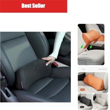 Memory Foam Car Seat Lumbar Support Pillow Breathable Back Cushion
