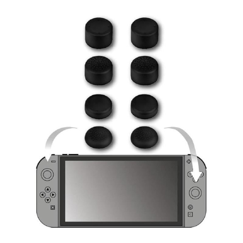 Capuchons de joysticks haut de gamme KONIX Hau pour Joy-Con Switch 2