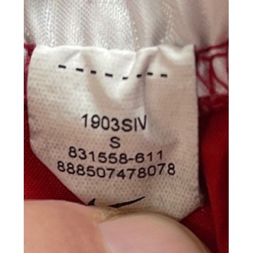 Nike Dri-FIT Running Shorts Women's Small Red White Athletic Gym Workout - Picture 5 of 8
