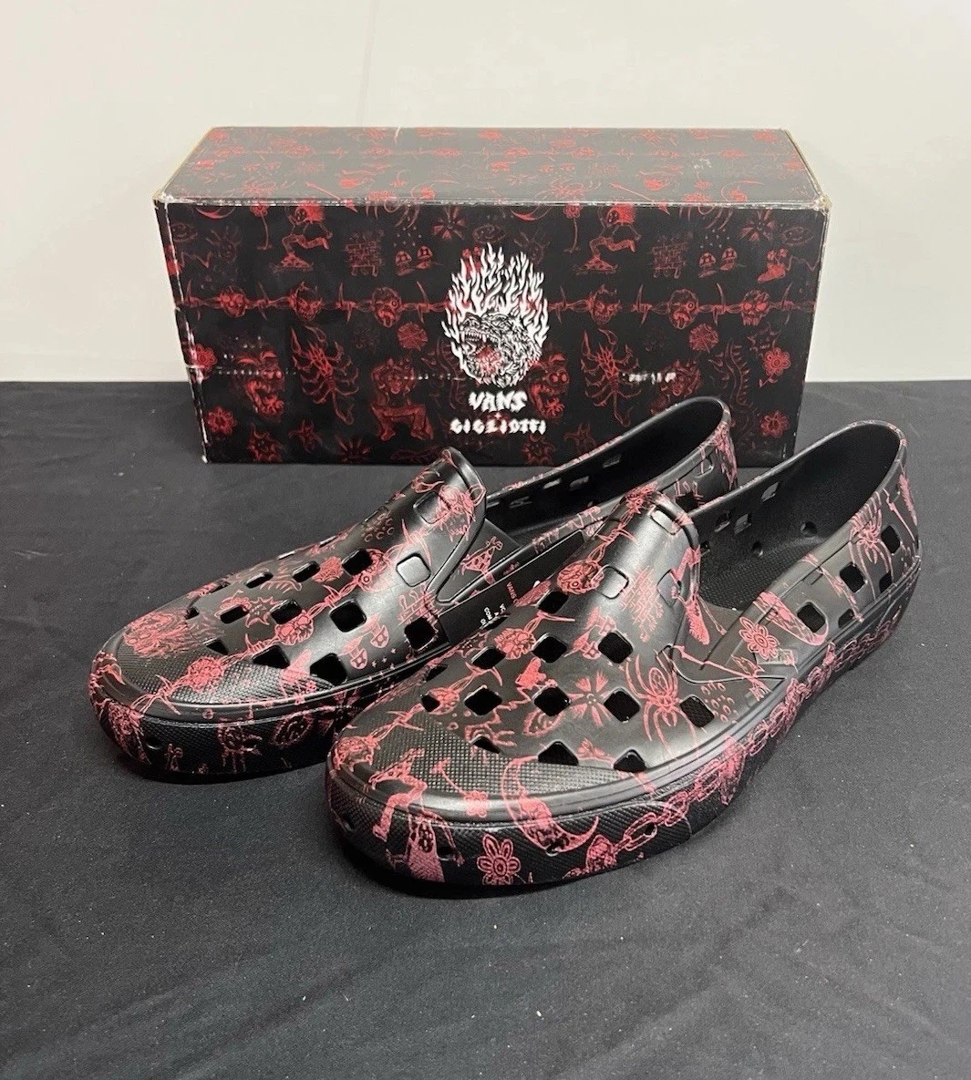 Vans x Mike Gigliotti Slip-On TRK Water/Trail shoes Men’s Size 12 (Women’s 13.5)