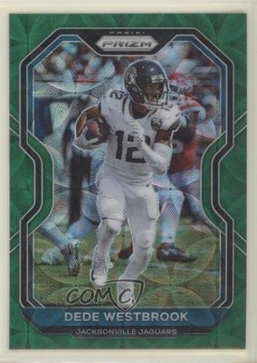 2020 Panini Prizm Green Scope Prizm 75/75 Dede Westbrook #94 6s2