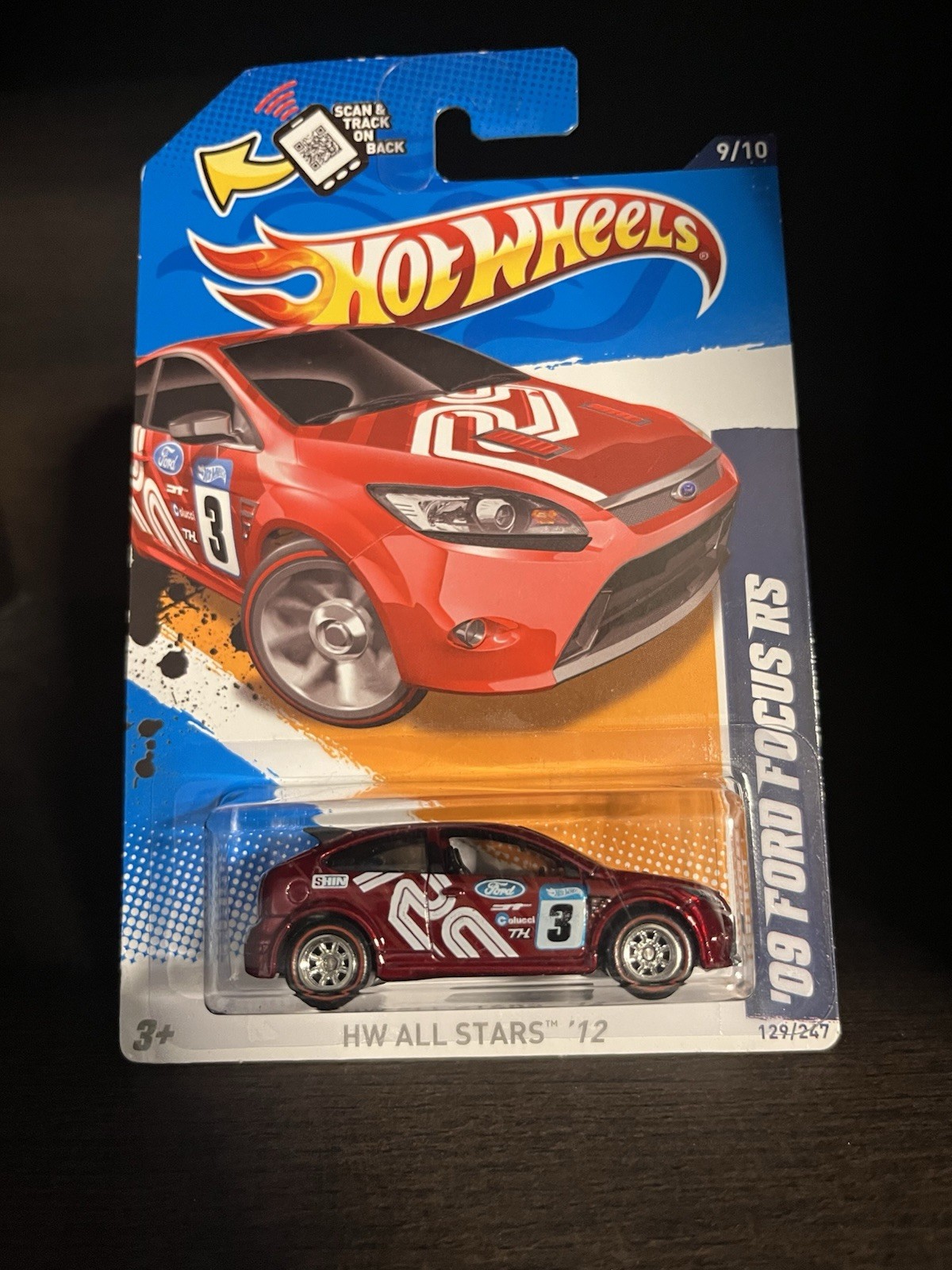 2012 Hot Wheels Super Treasure Hunt  '09 Ford Focus RS (Corners)