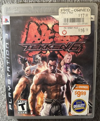 Tekken 6 (Sony PlayStation 3, 2009) Complete In Box