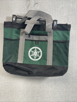 Major County Sheriffs Office America  Bag Tote Established in 1998 18 x13  Green