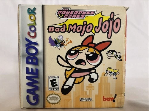 Powerpuff Girls: Bad Mojo Jojo (Nintendo Game Boy Color) Complete in box