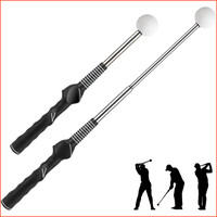 Golf Trainingshilfe Schwungtrainer Telescopic FüR Haltungskorrektur Und