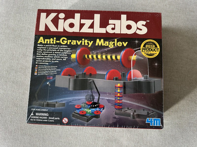 Kidzlabs 4M Anti-Gravity Maglev Magnetic Levitation Science Kit Physics New