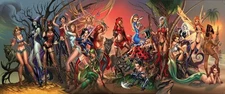 GRIMM FAIRY TALES #100 COVER F J SCOTT CAMPBELL GATEFOLD VARIANT 2025 ZEN 100825