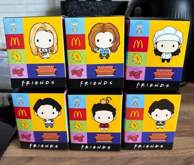 McDonalds Friends Full Set 6 Figuren Boxen Limited Edition Figuren Sammlung
