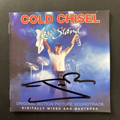 COLD CHISEL Last Stand CD AUTOGRAPHED Booklet by Jimmy Barnes)