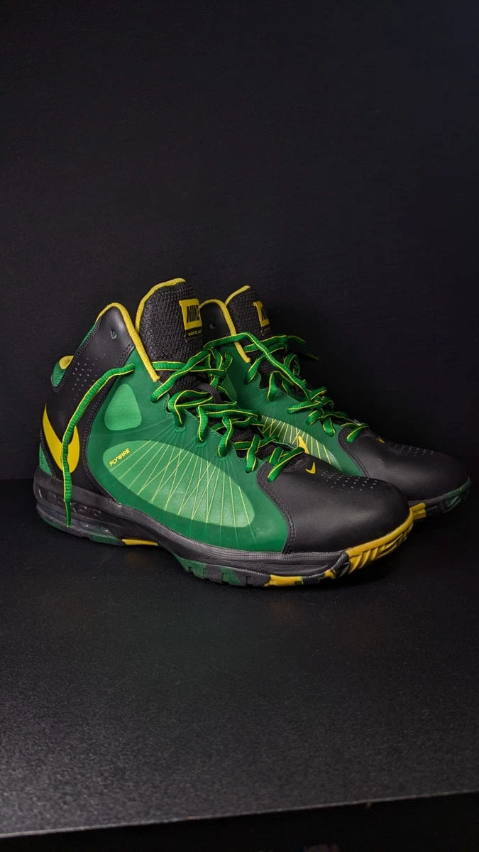 Nike Air Max Actualizer II Basketball Shoes Green Yellow Black Mens Size 10 Nike Air Max Actualizer 2 Green for Sale | Authenticity  main image 4