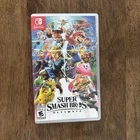 Super Smash Bros. Ultimate Switch 2018 Complete In Box Works.