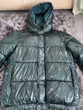 Zara Puffer jacket - Green Men’s medium Brand New
