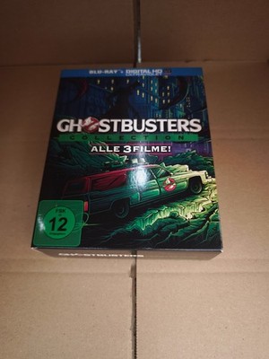 Ghostbusters 1 + 2 + 3 , Collection Steelbook Bluray Popart Limited Edition BOX