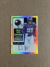 2015 Contenders - DANIELLE HUNTER - Championship Ticket /99 - Rookie RC Auto