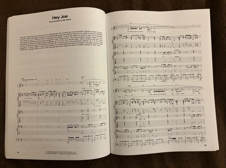 Experience Hendrix : The Best of Jimi Hendrix - Transcribed Scores - Image 4 of 4