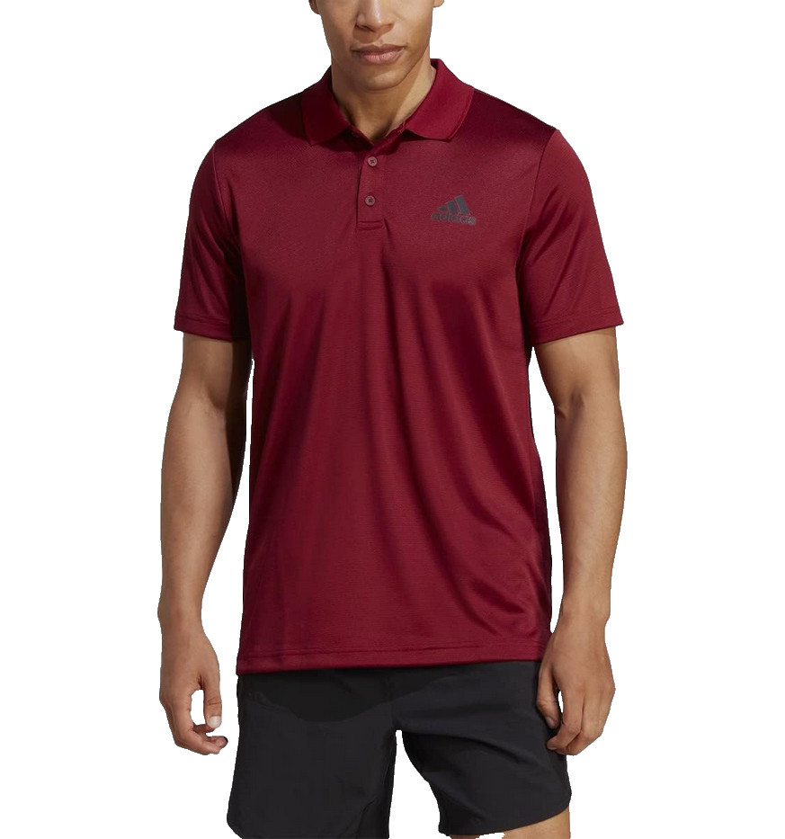 Adidas Mens Designed 2 Move 3-Stripes Polo ShirtBurgundy M 5790₽