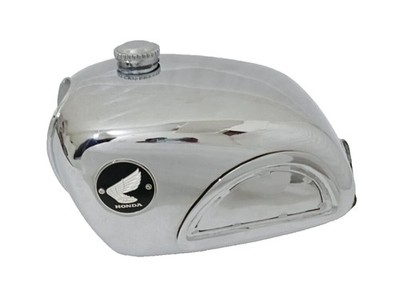 Honda CL72 CL77 (1962 - 1967) 305 Scrambler Chrome Steel Petrol Tank + Fuel Cap