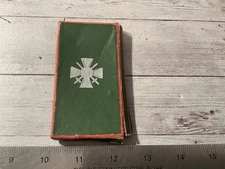ORIGINAL WWI BOXED FRENCH FRANCE CROIX DE GUERRE MEDAL