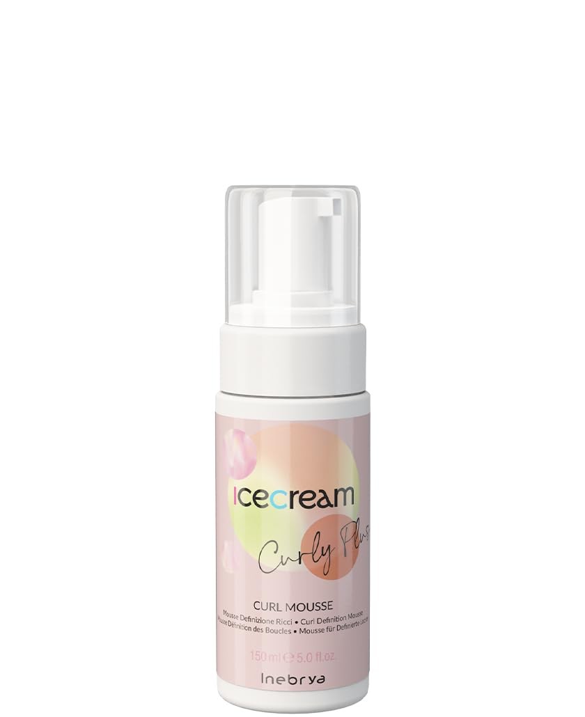 Mousse définition ricci Ice Cream Curly Plus pour sublimer votre coiffure au quotidien