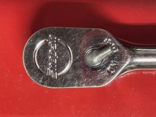 Snap On 17 Chrome Extra Long Handle Ratchet 38 Drive Fll80 Usa No Owner Marks