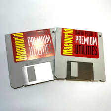 Vintage Macworld Premium Utilities Disk Lot o...