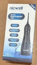 Nicwell Cordless Water Dental Flosser, 4 Modes, Rechargeable, IPX7 Waterproof