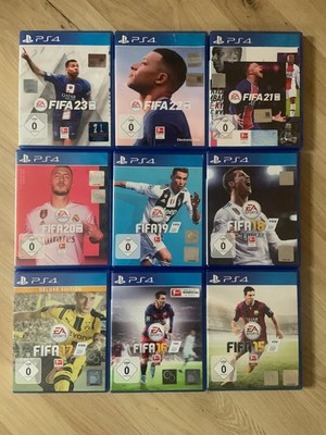PS4 Fußball Spielsammlung FIFA 15,16,17,18,19,20,21,22,23 