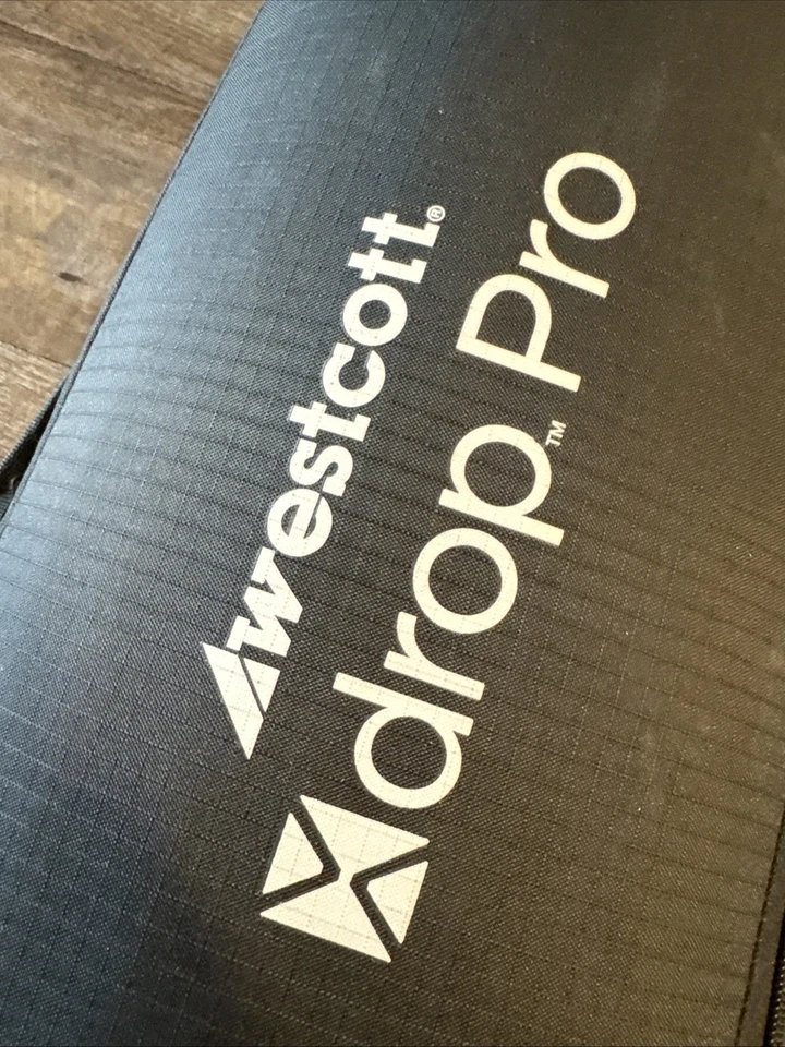 Kit Westcott X-Drop Pro + Telón de fondo gris 8x13 pies Foto 2 de 4