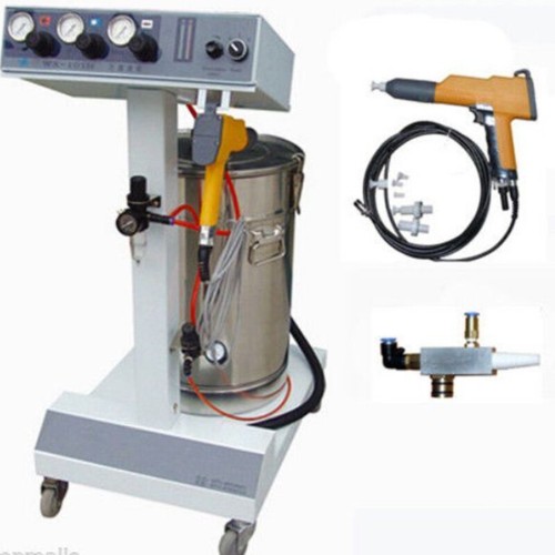 WX101 Electrostatic Powder Coating Spray Gun Spray Machine Paint System ...