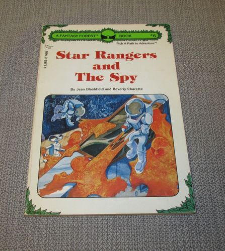 CYOA Pick a path to adventure # 6 Star Rangers and the Spy A Fantasy Forest book