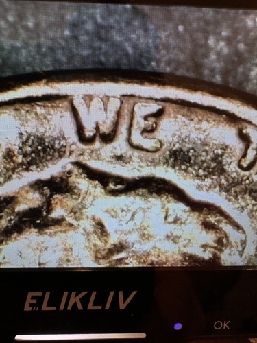 1967 Lincoln Penny No Mint Mark *VERY RARE* "WE TRUST" On Rim, "L" In Edge - Picture 5 of 20