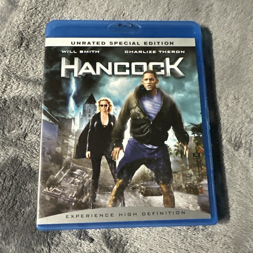 Hancock (Blu-ray  2008) Unrated Special Edition w/ Will Smith & Charlize Theron - Picture 1 of 3