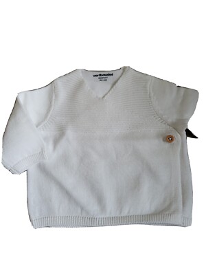 VERT BAUDET Brassière en tricot blanc cassé Taille 50 naissance