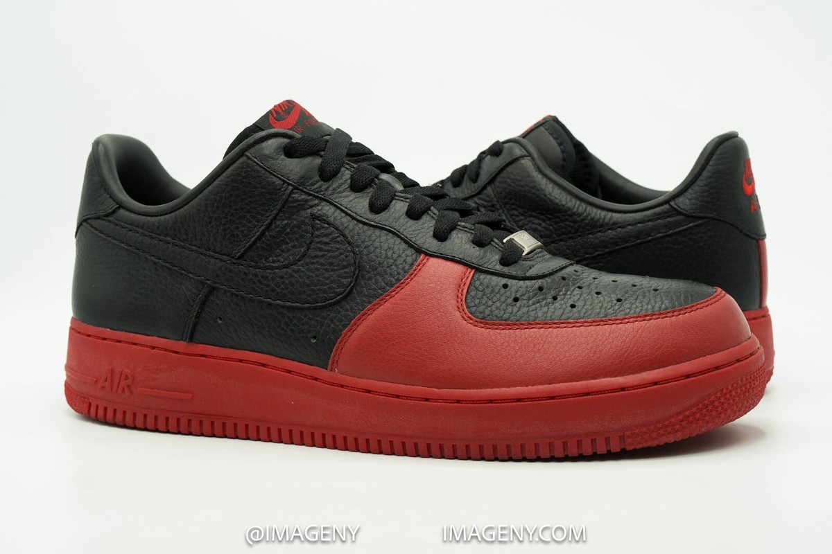 NIKE AIR FORCE 1 LOW NEW SIZE 11 JORDAN FLU GAME BLACK
