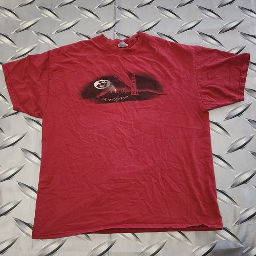 Vtg 2001 String Cheese Incident G Love Tour Comic Band T Shirt XL (Fits L)