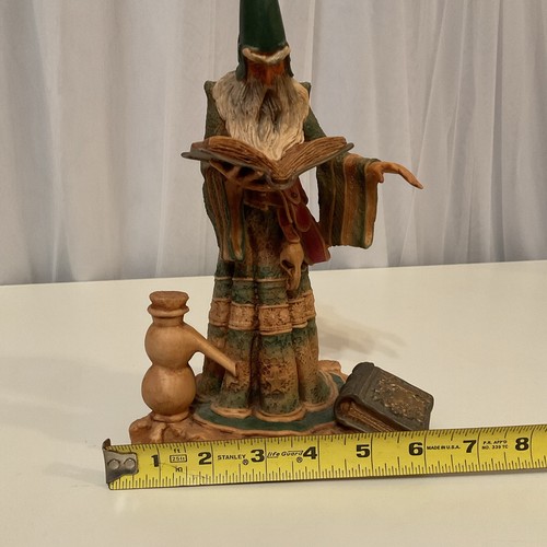 Vintage 1989 Hap Henriksen Wizard "Thorbauld" Handmade in UK 10 in Tall - 第 19/20 張圖片