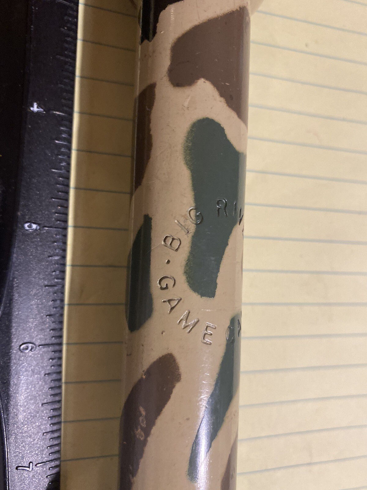 BIG RIVER GAME CALLS GOOSE CALL CAMOUFLAGE MEASURES 10 INCHES IN