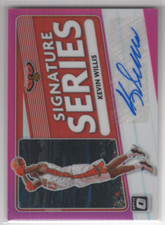 2020-21 Donruss Optic Signature Series Pink #39 Kevin Willis Auto /25 - NM-MT