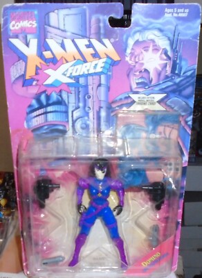 X-FORCE DOMINO ACTION FIGURE  1995 TOY BIZ