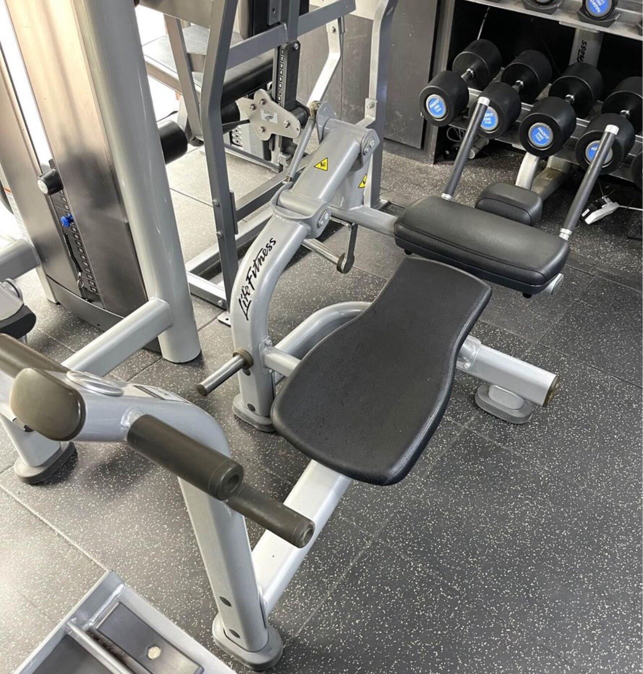 Life Fitness Signature Series Abdominal Crunch Bench Commercial Gym