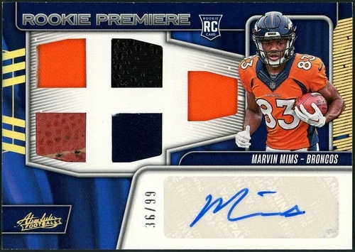 2023 Panini Absolute Marvin Mims #219