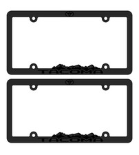 2 Blackout Toyota-tacoma-custom-license-plate-frame-trd-offroad-tacoma-taco