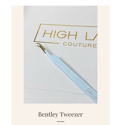 Wimpernverlängerung Pinzette - Bentley By High Lash Couture