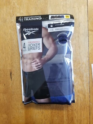 Reebok Performance MEDIUM Boxer Briefs Pack