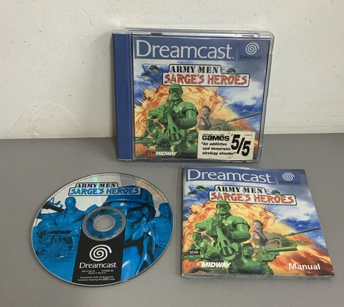 Dreamcast Army Men Sarges Heroes