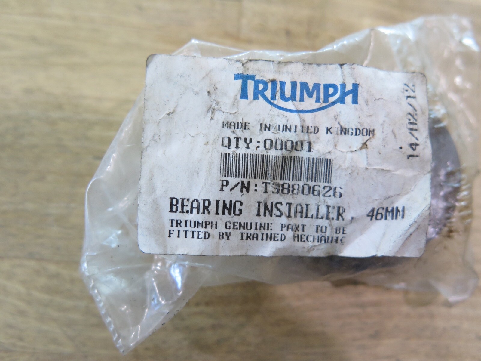 Triumph 46mm Bearing Installer T3880626 Tiger Throphy (H5-2) | eBay