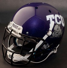 TCU HORNED FROGS Football Helmet