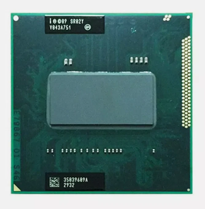 Intel Core i7 2630QM SR02Y 2.0GHz Quad Core 6MB Socket G2 Notebook Processor CPU - Image 3 of 4